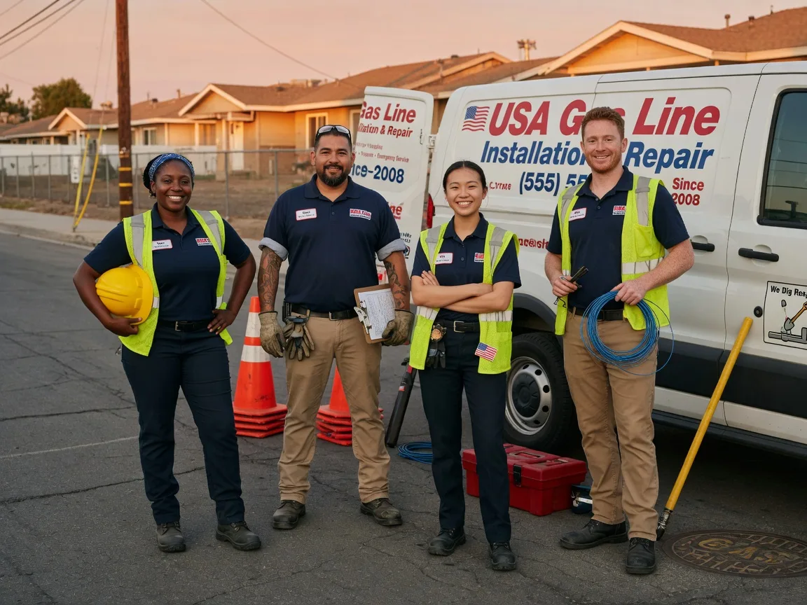 Gas Line Installation company in Amonate, VA